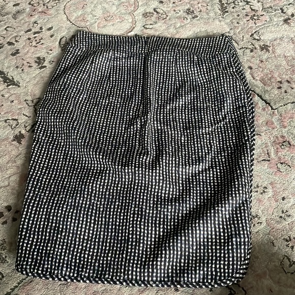 Loft Gingham Patterned Pencil Skirt - Picture 6 of 12